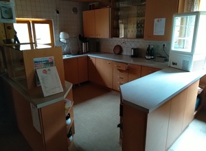 Neuer Empfangsbereich für unsere Skihütte