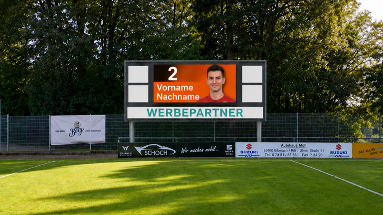 Digitale Anzeigetafel - Sportverein Reinstetten e.V.