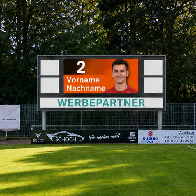 Digitale Anzeigetafel - Sportverein Reinstetten e.V.