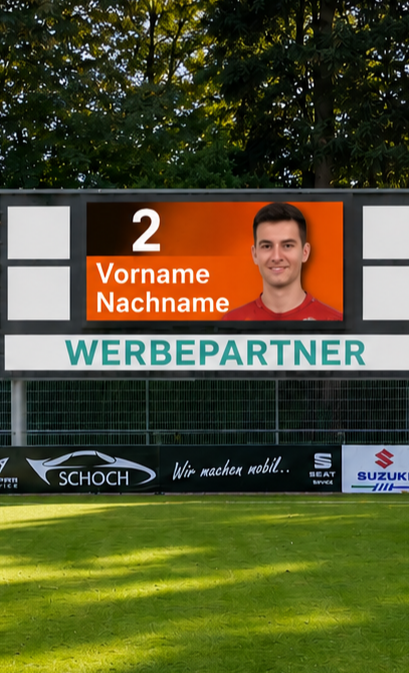 Digitale Anzeigetafel - Sportverein Reinstetten e.V.
