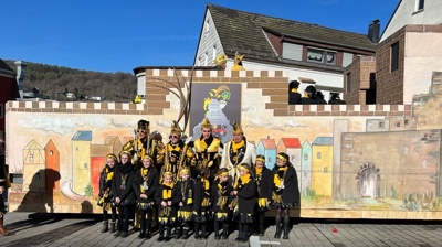 Neuer Karnevalswagen für die KG Gerolsteiner Burgnarren