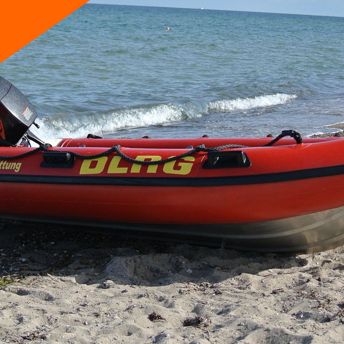 Ein Trailer für unser neues Motorrettungsboot
