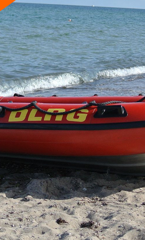 Ein Trailer für unser neues Motorrettungsboot