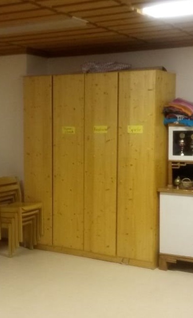 Erneuerung des Miniraums