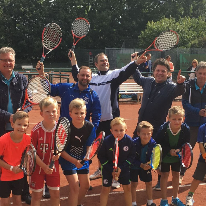 Unterstützung Tennis für Jedermann
