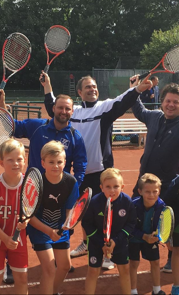 Unterstützung Tennis für Jedermann
