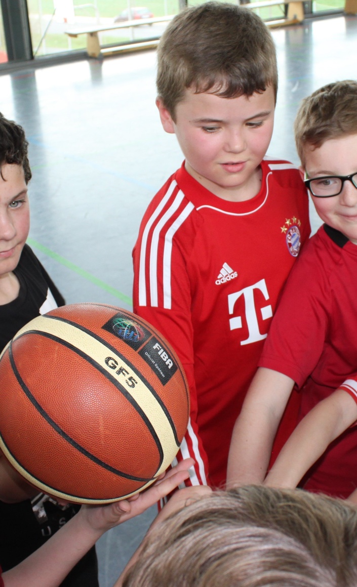 DURCHSTARTEN mit BASKETBALL