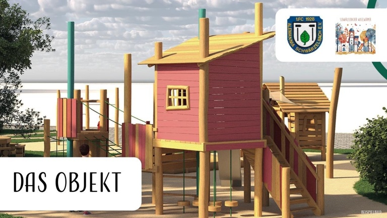 Spielgerät für Kleinkinder | Spielplatz Vereinsheim Schwärzelbach