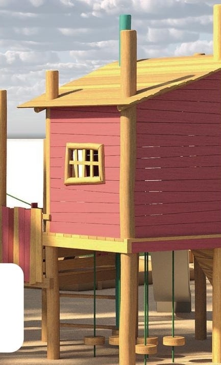 Spielgerät für Kleinkinder | Spielplatz Vereinsheim Schwärzelbach