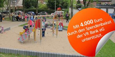 Nestschaukel für Nievenheimer Spielplatz