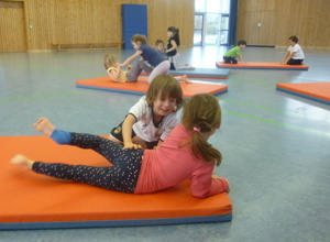 Karate in der Kita St. Johann, Kaufering