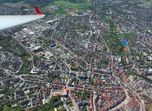 Modernes Kollisionswarnsystem für Schulflugzeuge