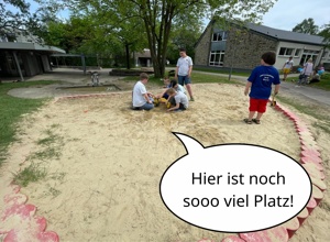 Sandschaufel-Bagger für KPS