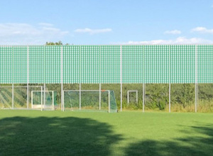 Ballfangzaun für den Sportpark Schweinau