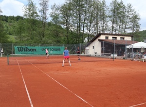 Bewässerungsanlage der Tennisplätze in Schornbach