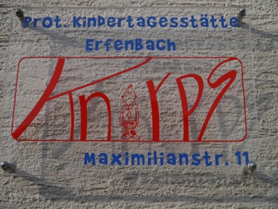 Außengelände der Kita &quot;Knirps&quot; Erfenbach