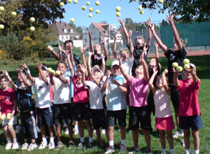 Bälle für leuchtende Kinder- und Sportleraugen