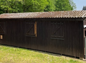 Sanierung der Vereinshütte, Angelverein Hetzerath e.V.