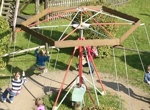 Kinderspielplatz auf dem Flugplatz Rennefeld