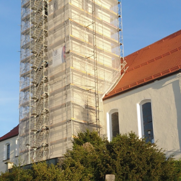 Kirchturmrenovierung Pfarrkirche Mariä Himmelfahrt