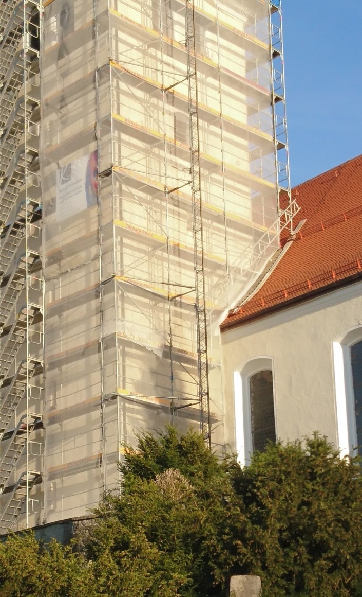 Kirchturmrenovierung Pfarrkirche Mariä Himmelfahrt