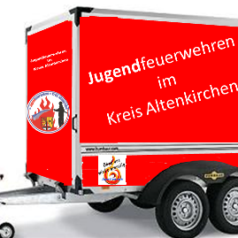 Jugendfeuerwehranhänger mit Zubehör