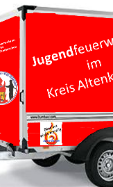 Jugendfeuerwehranhänger mit Zubehör