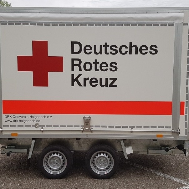 Anhänger DRK Haigerloch als Ersatz für Gerätewagen