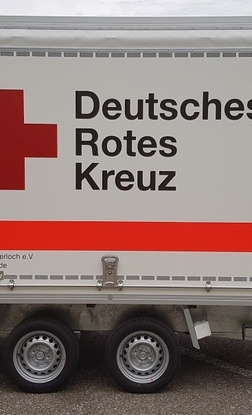 Anhänger DRK Haigerloch als Ersatz für Gerätewagen