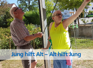 Jung hilft Alt – Alt hilft Jung