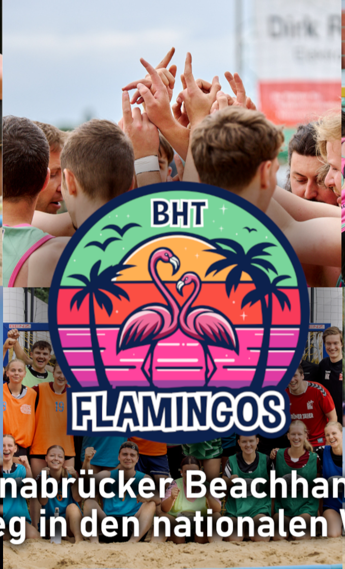 Trikots für die Beachhandball-FlamingOS der HSG Osnabrück
