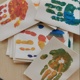 Handgemachtes Postkarten-Set