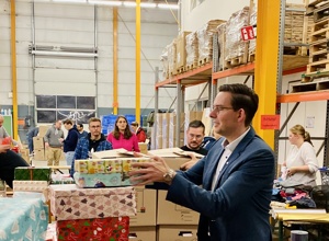 Weihnachtspäckchenkonvoi Oldenburg 2023