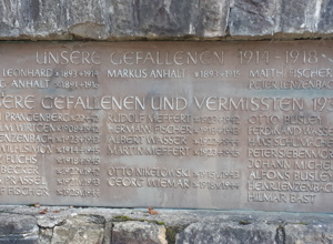 Restaurierung Ehrenmal