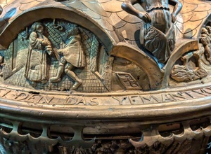 Restaurierung des Taufbeckens von St. Stephani