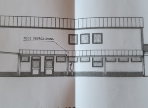 Ausbau  Freisitzes in Holzbauweise.