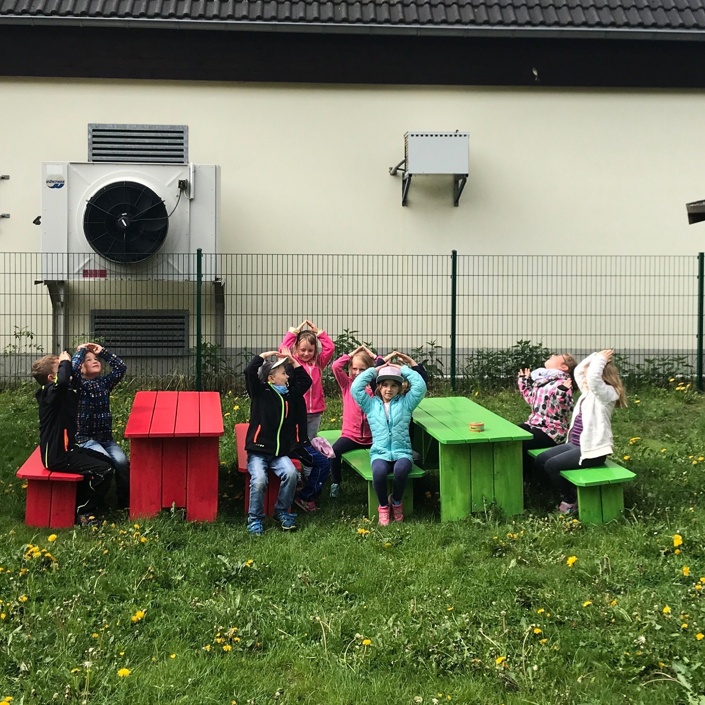 Ein Dach für den Löwenzahngarten