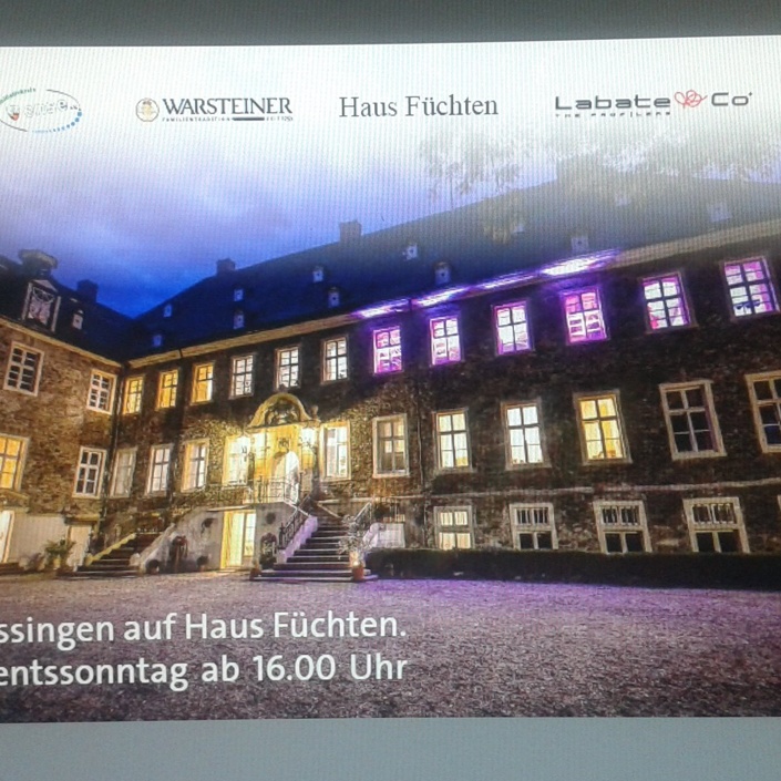 Weihnachtssingen auf Haus Füchten