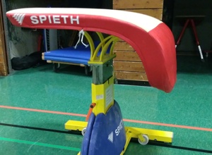 Video - Anschaffung eines großen Sprungtisches und einer neuen Bodenmatte.
