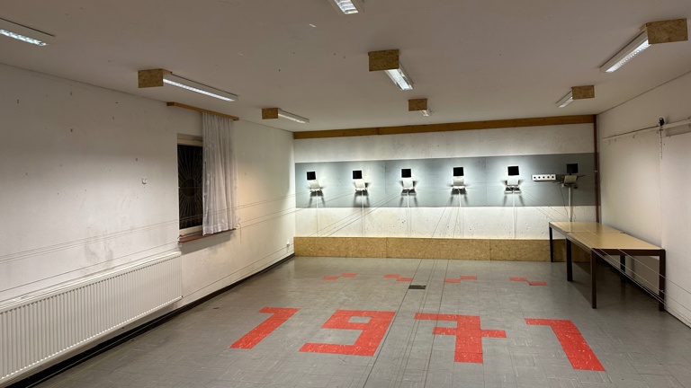 Volksbank: Digitalisierung Luftdruck-Stand