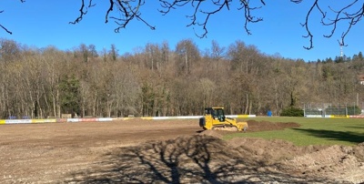 Rasentraktor für den FV Viktoria Wasseralfingen