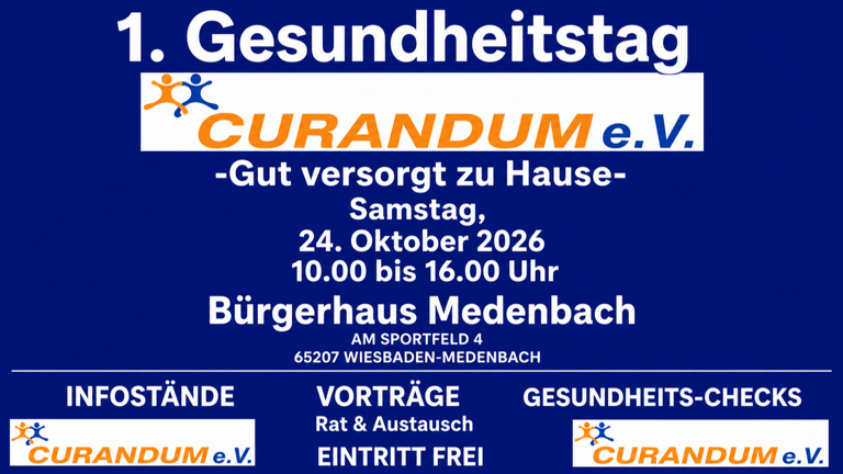 1. CURANDUM e.V. Gesundheitstag