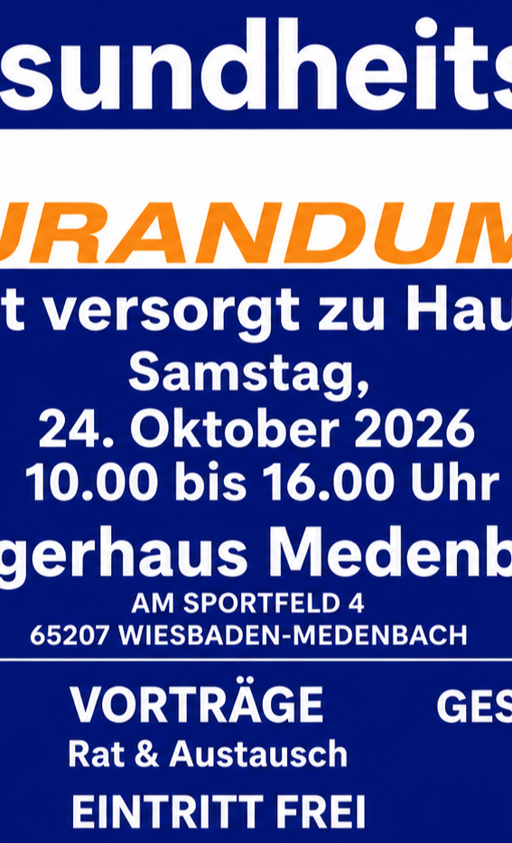 1. CURANDUM e.V. Gesundheitstag
