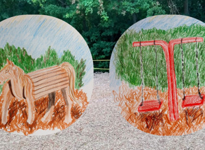 Neue Spielgeräte für den Schedener Schulhof
