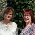 Iris Lindinger und Elke Kast