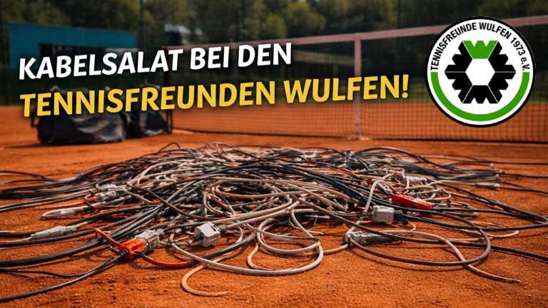 Defekte Gebäudeelektrik im Clubhaus