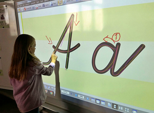 Digitales Whiteboard für Grundschule Wilnsdorf