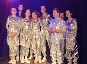 Cooles Outfit für die HipHop-Dancer des VfL Ostdorf