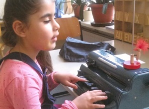 Bildung für blinde Kinder