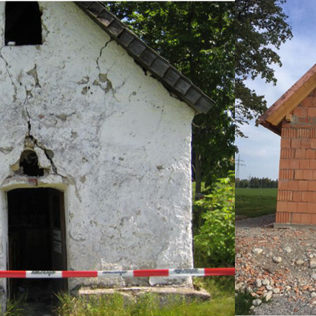 Wiederaufbau Feldmannkapelle